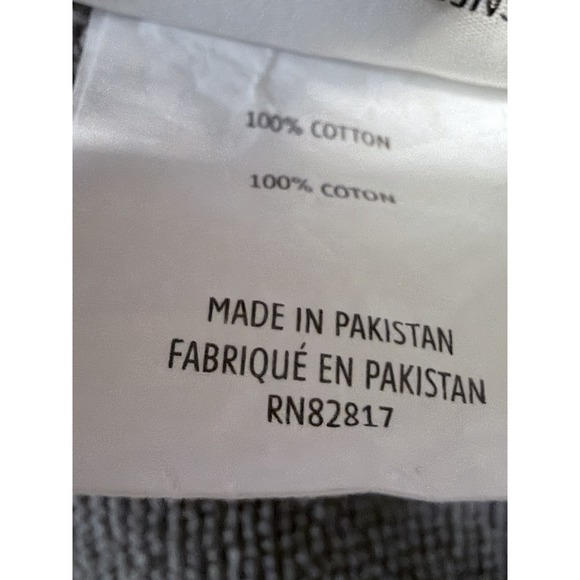 LACOSTE Mens Terry Cotton Bathrobe Light Gray One Size Alligator 🐊 - Picture 5 of 5